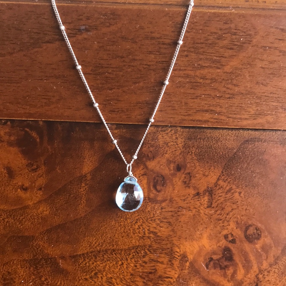 Aquamarine pendant🌺